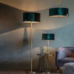Vogue Lighting Vogue Balaton 1 Light Green Velvet Table Lamp -all lighting Sales Store 30755828 alt03