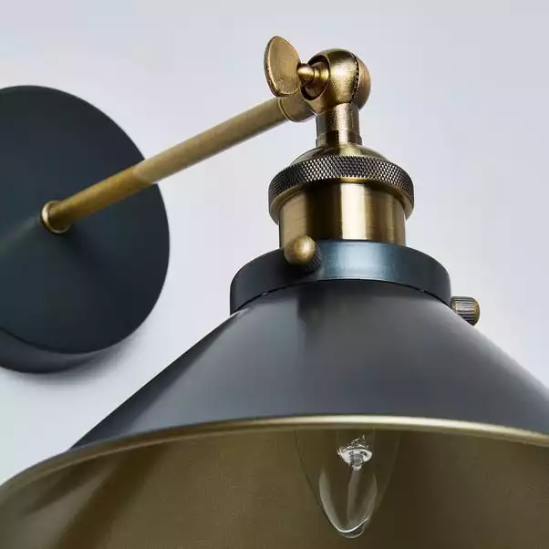 Dunelm Logan Grey Industrial Wall Light Twin Pack 6 Dunelm Logan Grey Industrial Wall Light Twin Pack - Image 4