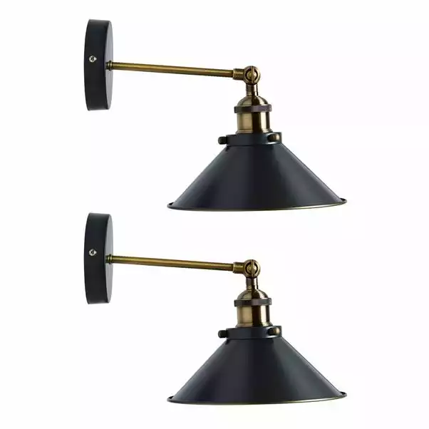 Dunelm Logan Grey Industrial Wall Light Twin Pack 8 Dunelm Logan Grey Industrial Wall Light Twin Pack - Image 6