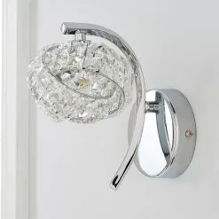 Dunelm Cecilie Glass Wall Light Twin Pack 10 Dunelm Cecilie Glass Wall Light Twin Pack -all lighting Sales Store 30762442 alt02