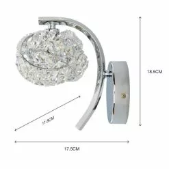 Dunelm Cecilie Glass Wall Light Twin Pack 13 Dunelm Cecilie Glass Wall Light Twin Pack -all lighting Sales Store 30762442 alt05