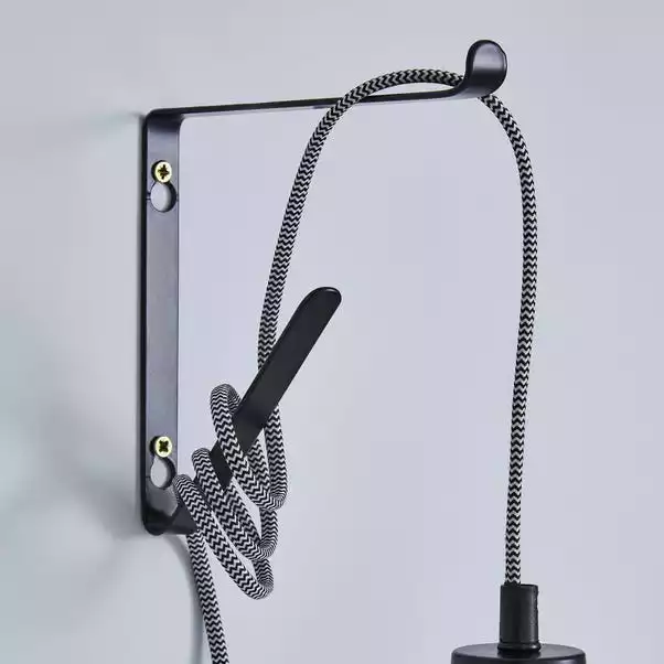 Dunelm Bradford Plug In Flex Set Twin Pack Matt Black 7 Dunelm Bradford Plug In Flex Set Twin Pack Matt Black - Image 5