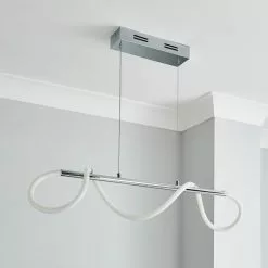 Dunelm Flexi Integrated LED 70cm Ceiling Fitting 8 Dunelm Flexi Integrated LED 70cm Ceiling Fitting -all lighting Sales Store 30763135 alt01