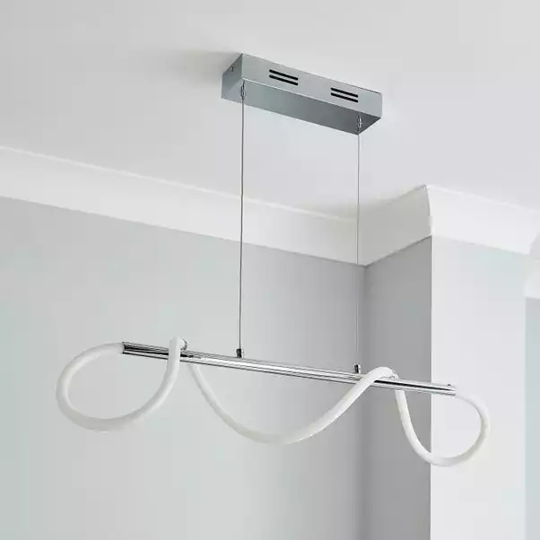 Dunelm Flexi Integrated LED 70cm Ceiling Fitting 4 Dunelm Flexi Integrated LED 70cm Ceiling Fitting - Image 2