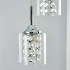 Dunelm Frankie 3 Light Cluster Ceiling Fitting -all lighting Sales Store 30763286 alt02