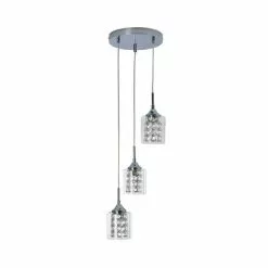 Dunelm Frankie 3 Light Cluster Ceiling Fitting -all lighting Sales Store 30763286 alt05