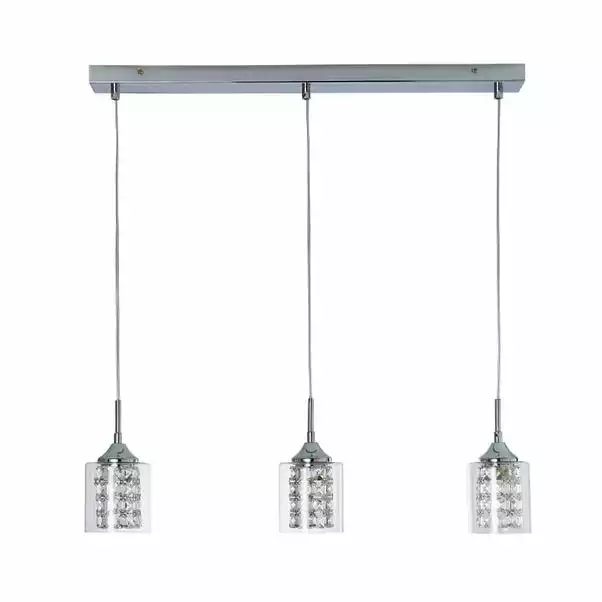 Dunelm Frankie 3 Light Bar Ceiling Fitting 7 Dunelm Frankie 3 Light Bar Ceiling Fitting - Image 5