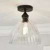 Churchgate Allexton Black Flush Fitting -all lighting Sales Store 30763302