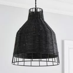 Dunelm Lowa Easy Fit Pendant Black 8 Dunelm Lowa Easy Fit Pendant Black -all lighting Sales Store 30766149 alt01