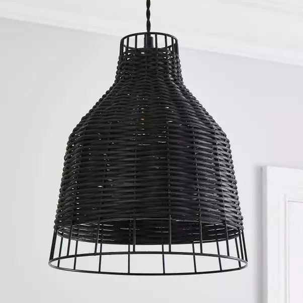 Dunelm Lowa Easy Fit Pendant Black 4 Dunelm Lowa Easy Fit Pendant Black - Image 2
