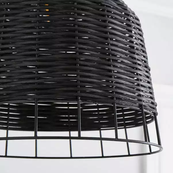 Dunelm Lowa Easy Fit Pendant Black 5 Dunelm Lowa Easy Fit Pendant Black - Image 3