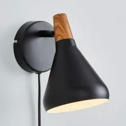 Elements Wolston Plug In Wall Light