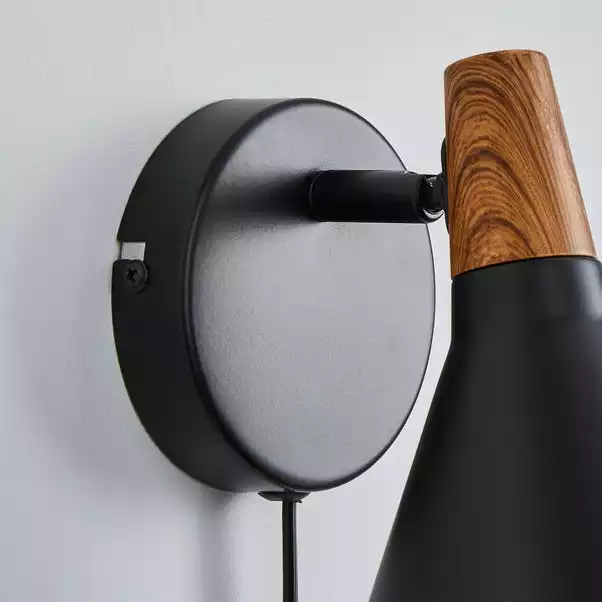 Elements Wolston Plug In Wall Light 6 Elements Wolston Plug In Wall Light - Image 4