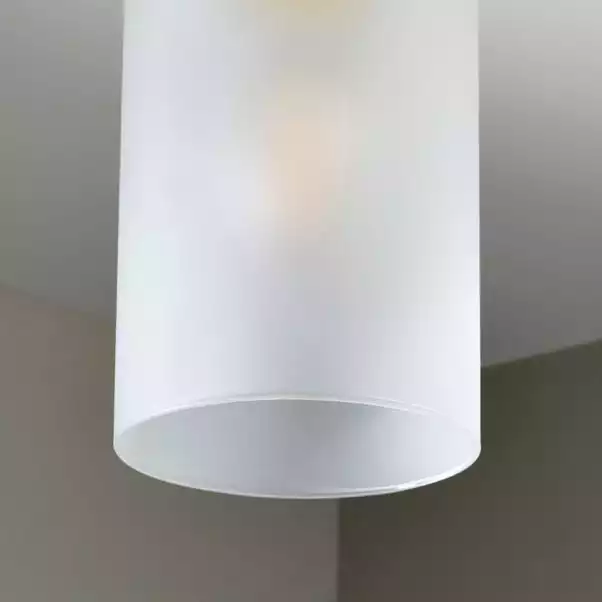 Dunelm Fryer Bathroom 1 Light Flush Ceiling Gold 6 Dunelm Fryer Bathroom 1 Light Flush Ceiling Gold - Image 4