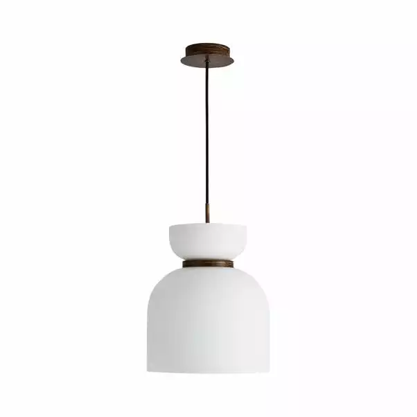 Dunelm Tien Walnut 1 Light Pendant Ceiling Fitting 7 Dunelm Tien Walnut 1 Light Pendant Ceiling Fitting - Image 5