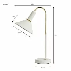 Dunelm Corben Table Lamp -all lighting Sales Store 30766179 alt07