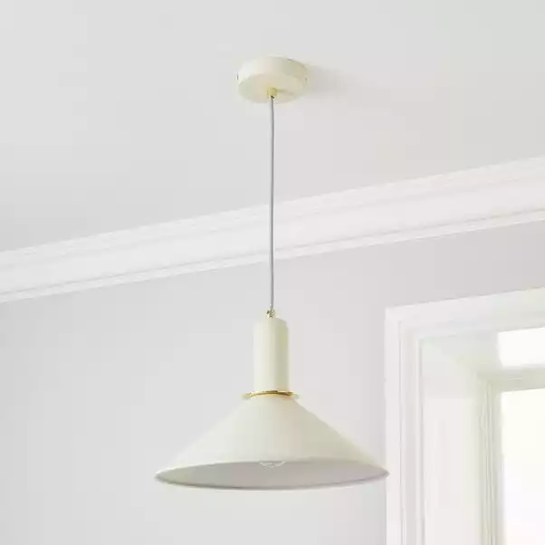 Dunelm Corben 1 Light Pendant Ceiling Fitting 4 Dunelm Corben 1 Light Pendant Ceiling Fitting - Image 2