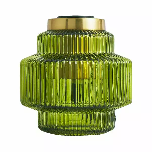 Dunelm Niamh Ribbed Glass Table Lamp Base 6 Dunelm Niamh Ribbed Glass Table Lamp Base - Image 4
