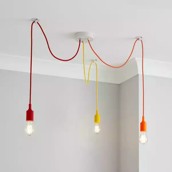 Dunelm Brights Flex 3 Light Spider Cluster Fitting 3 Dunelm Brights Flex 3 Light Spider Cluster Fitting