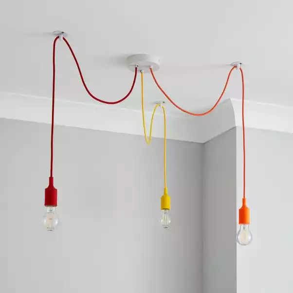 Dunelm Brights Flex 3 Light Spider Cluster Fitting 4 Dunelm Brights Flex 3 Light Spider Cluster Fitting - Image 2