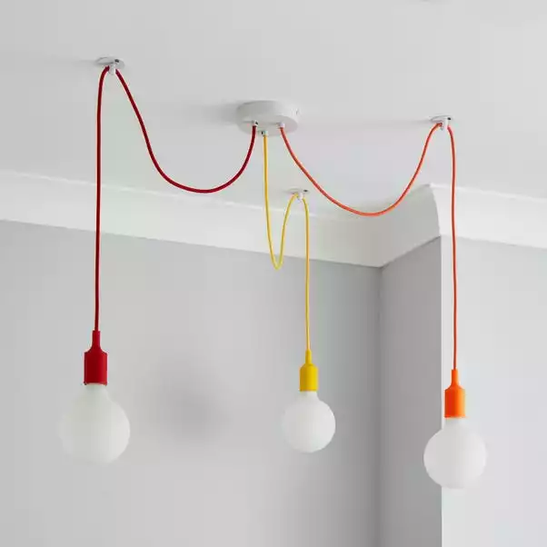 Dunelm Brights Flex 3 Light Spider Cluster Fitting 8 Dunelm Brights Flex 3 Light Spider Cluster Fitting - Image 6