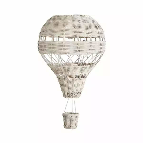 Dunelm Hot Air Balloon Rattan Easy Fit Pendant 7 Dunelm Hot Air Balloon Rattan Easy Fit Pendant - Image 5