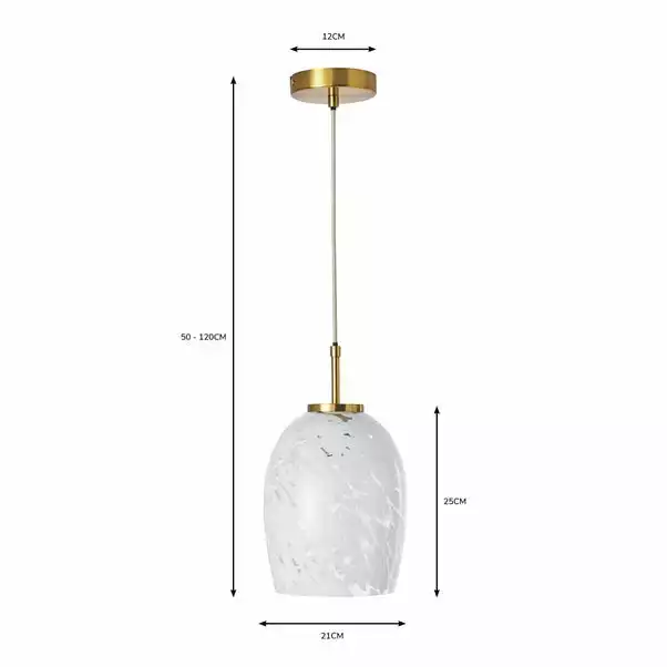 Dunelm Lilo 1 Light Pendant Ceiling Fitting 7 Dunelm Lilo 1 Light Pendant Ceiling Fitting - Image 5