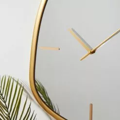 Dunelm Gold Pebble Clock -all lighting Sales Store 30766300 alt01