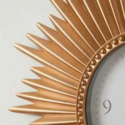 Dunelm Luxe Traveller Starburst Clock 60cm 6 Dunelm Luxe Traveller Starburst Clock 60cm -all lighting Sales Store 30766814 alt01
