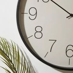 Dunelm Modern Clock Black 48cm 5 Dunelm Modern Clock Black 48cm -all lighting Sales Store 30766815 alt01