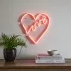 Dunelm Love Heart Neon Sign 2 Dunelm Love Heart Neon Sign -all lighting Sales Store 30767721