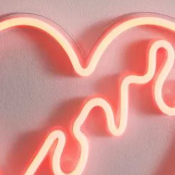 Dunelm Love Heart Neon Sign 7 Dunelm Love Heart Neon Sign -all lighting Sales Store 30767721 alt02