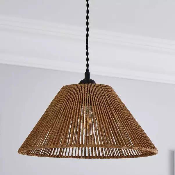 Dunelm Kabir Tapered String Pendant Shade 4 Dunelm Kabir Tapered String Pendant Shade - Image 2