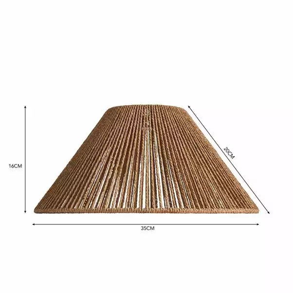 Dunelm Kabir Tapered String Pendant Shade 7 Dunelm Kabir Tapered String Pendant Shade - Image 5