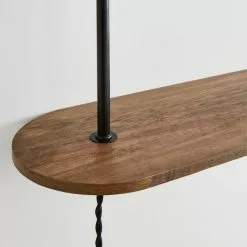 Elements Visby Shelf Wall Light Walnut 11 Elements Visby Shelf Wall Light Walnut -all lighting Sales Store 30768647 alt03