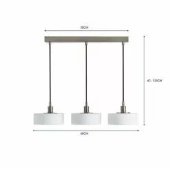 Dunelm Amelie 3 Light Bar Fitting 13 Dunelm Amelie 3 Light Bar Fitting -all lighting Sales Store 30768670 alt07