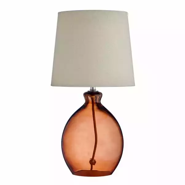 Dunelm Abbott Glass Table Lamp 6 Dunelm Abbott Glass Table Lamp - Image 4