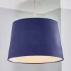 Dunelm Ava Navy Tapered Shade -all lighting Sales Store 30770051