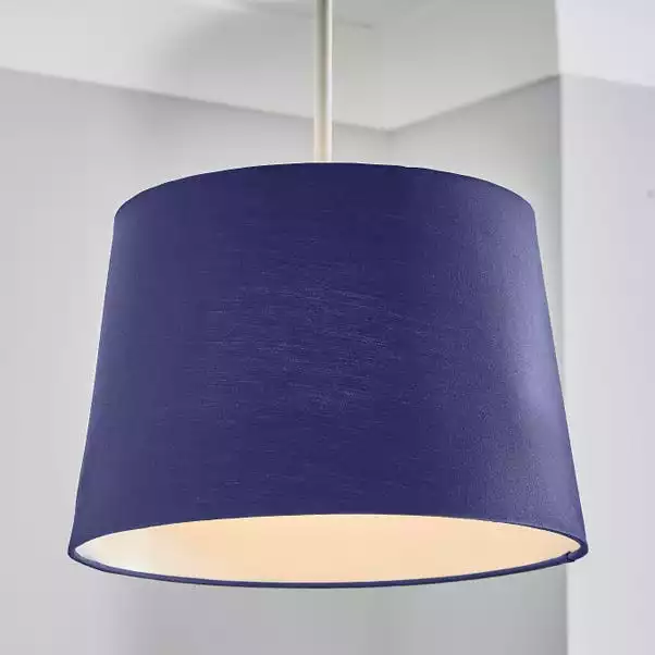 Dunelm Ava Navy Tapered Shade 3 Dunelm Ava Navy Tapered Shade