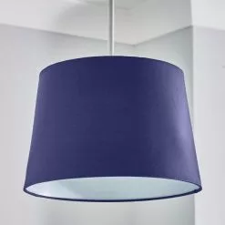 Dunelm Ava Navy Tapered Shade 6 Dunelm Ava Navy Tapered Shade -all lighting Sales Store 30770051 alt01
