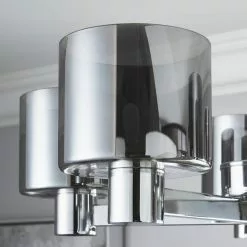 Dunelm Erin Ceiling 5 Light Smoked Ceiling Fitting 10 Dunelm Erin Ceiling 5 Light Smoked Ceiling Fitting -all lighting Sales Store 30770070 alt02