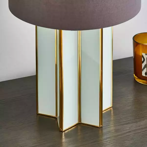 Dunelm Virgo Star Glass Table Lamp 6 Dunelm Virgo Star Glass Table Lamp - Image 4