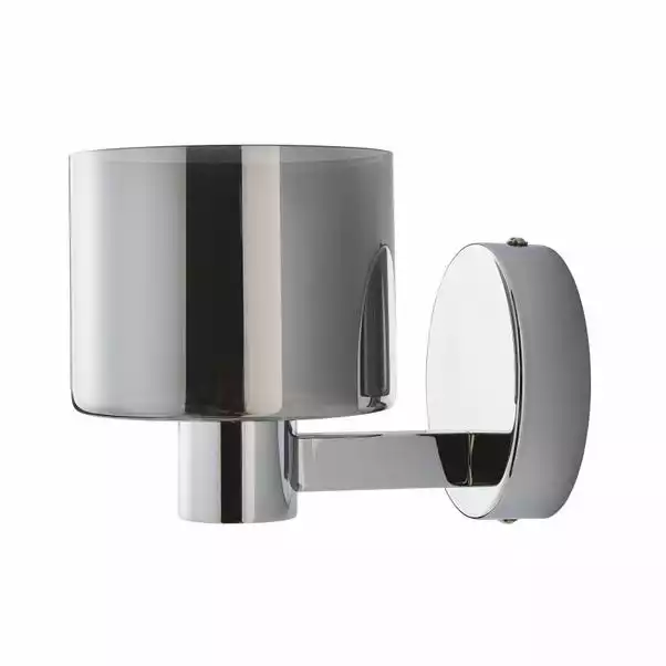 Dunelm Erin Smoked Wall Light 7 Dunelm Erin Smoked Wall Light - Image 5