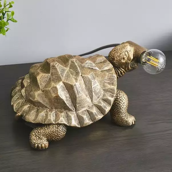 Dunelm Tafari Tortoise Table Lamp 6 Dunelm Tafari Tortoise Table Lamp - Image 4