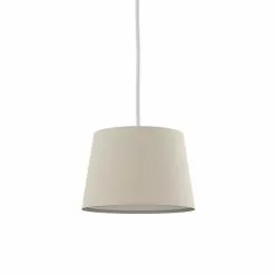 Dunelm Luna Natural Tapered Shade 27cm -all lighting Sales Store 30771043 alt03