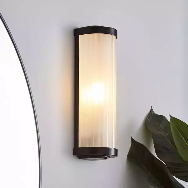 Dunelm Ripon Bathroom Wall Light Matt Black 3 Dunelm Ripon Bathroom Wall Light Matt Black