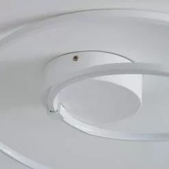 Dunelm Menton Integrated LED Swirl White Semi-Flush Ceiling Fitting 10 Dunelm Menton Integrated LED Swirl White Semi-Flush Ceiling Fitting -all lighting Sales Store 30781658 alt03