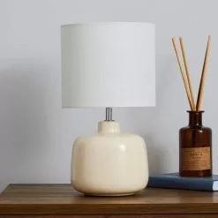 Dunelm Oslo Cream Ceramic Table Lamp 8 Dunelm Oslo Cream Ceramic Table Lamp -all lighting Sales Store 30783573 alt01