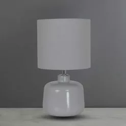 Dunelm Oslo Dove Grey Ceramic Table Lamp 8 Dunelm Oslo Dove Grey Ceramic Table Lamp -all lighting Sales Store 30783575 alt01