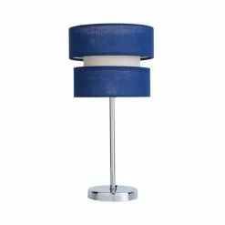 Dunelm Frea Navy Table Lamp -all lighting Sales Store 30786019 alt04
